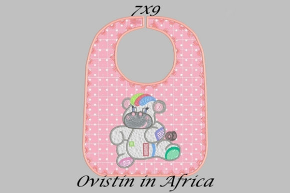 Cute Pink Baby Hippo Bib Small: A Designer's Review