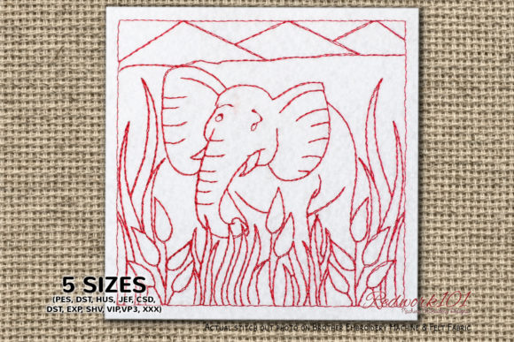 Elephant with Grass: A Sweet Choice for Handmade Gifts