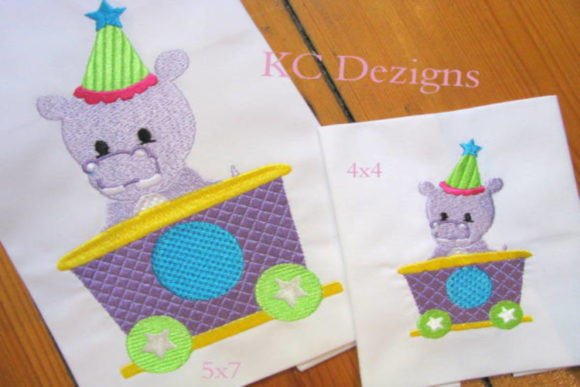 Hippo Sitting in Train: A Seasonal Embroidery Review