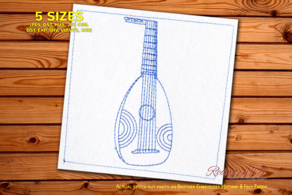 Lute Embroidery Design Review for Small Business Merch
