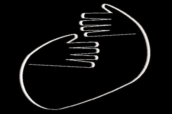 Minimalistic One Line Hands, Handshake Review