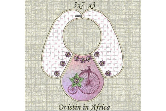 Pink Bicycle Baby Bib Review for Small Hoops