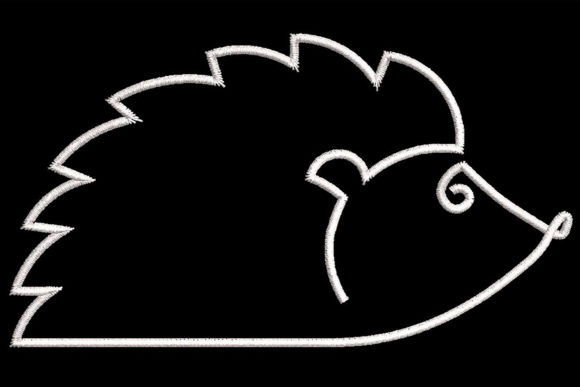 Review: Minimalistic One Line Hedgehog Quilting for Etsy Shops