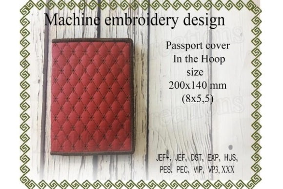 Review: Passport Cover in the Hoop for Etsy Sellers