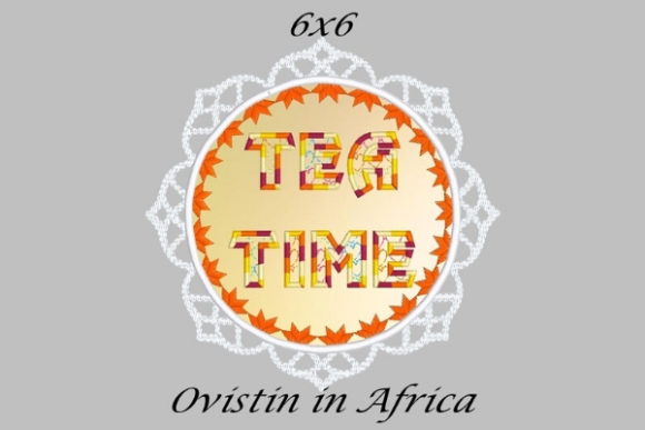 Tea Time FSL Applique Mug Rug Review